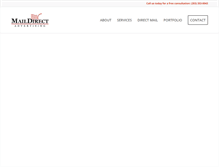 Tablet Screenshot of maildirectadvertising.com